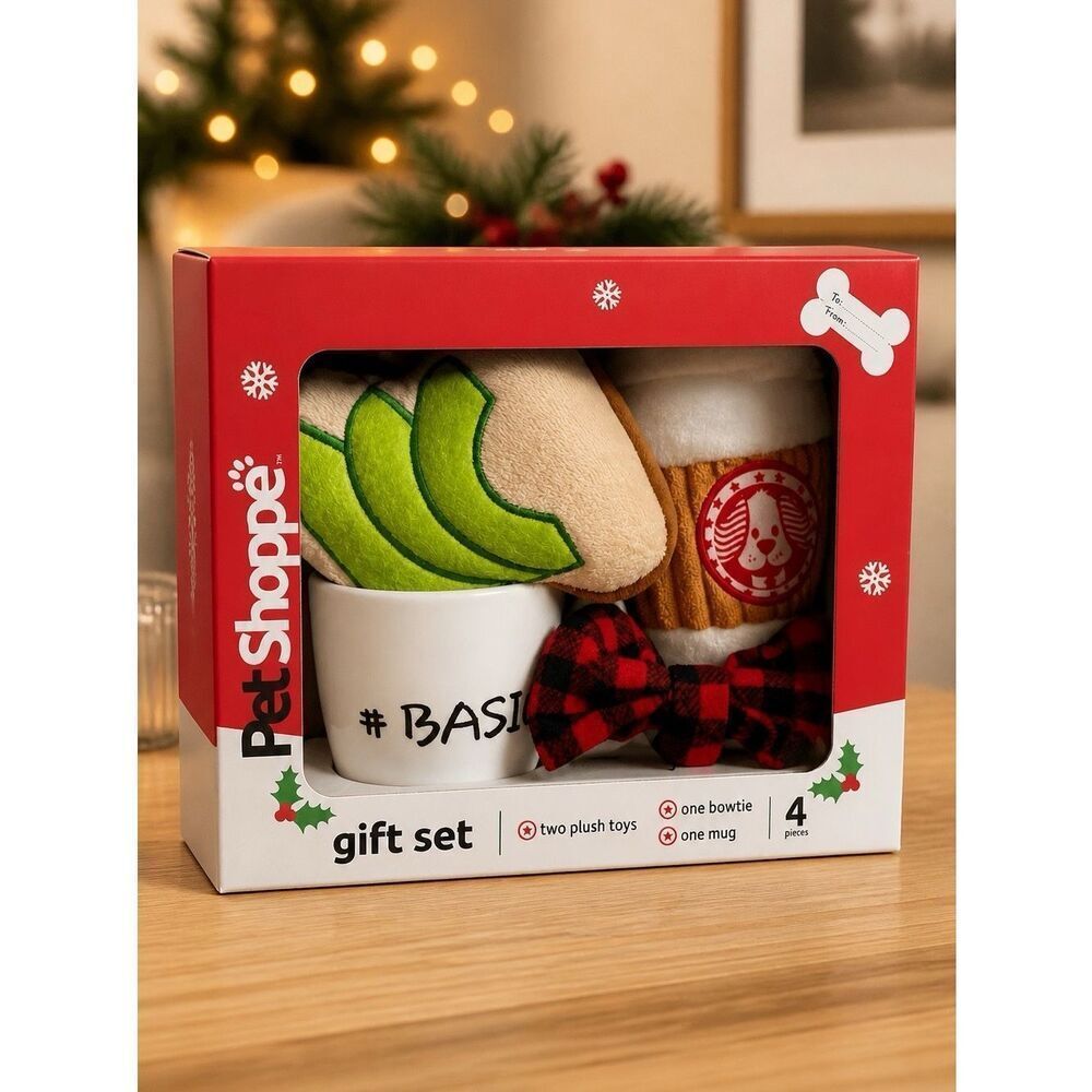 DOGGIE GIFT SET, NEW IN BOX ❤️ HP